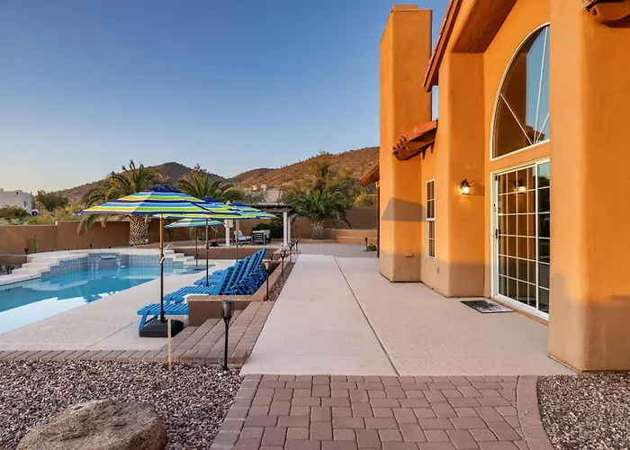 Private Desert Retreat W Heated Pool • Mountain Views