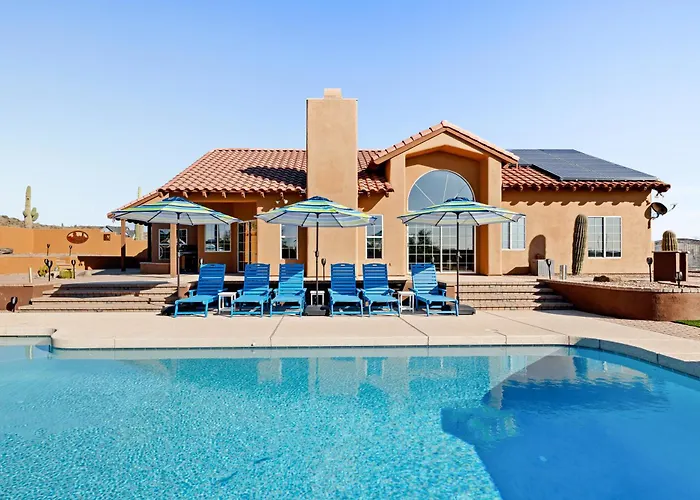 Private Desert Retreat W Heated Pool • Mountain Views Holiday home Anthem